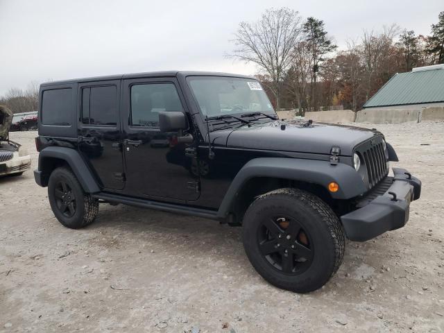 1C4BJWDG1GL130720 - 2016 JEEP WRANGLER U SPORT BLACK photo 4