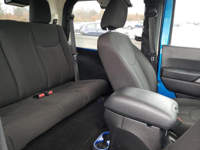 1C4AJWAG3FL715183 - 2015 JEEP WRANGLER SPORT BLUE photo 10