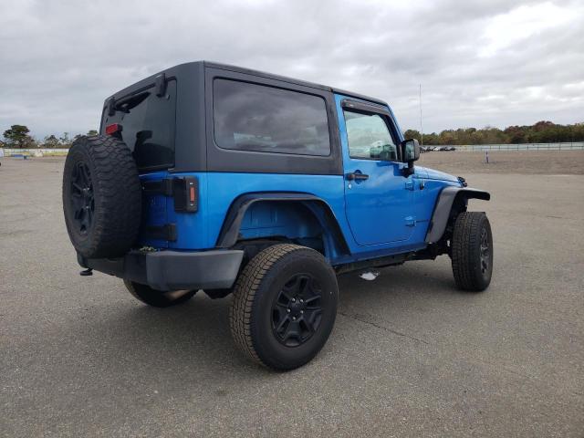 1C4AJWAG3FL715183 - 2015 JEEP WRANGLER SPORT BLUE photo 3