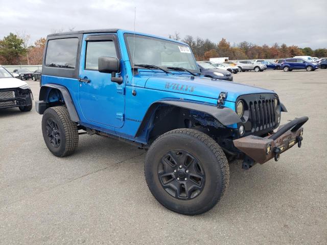 1C4AJWAG3FL715183 - 2015 JEEP WRANGLER SPORT BLUE photo 4