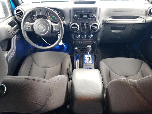 1C4AJWAG3FL715183 - 2015 JEEP WRANGLER SPORT BLUE photo 8