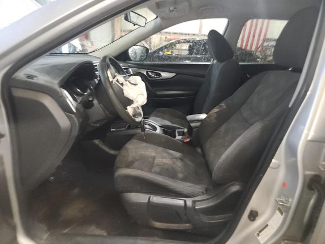 KNMAT2MV7GP644996 - 2016 NISSAN ROGUE S SILVER photo 7