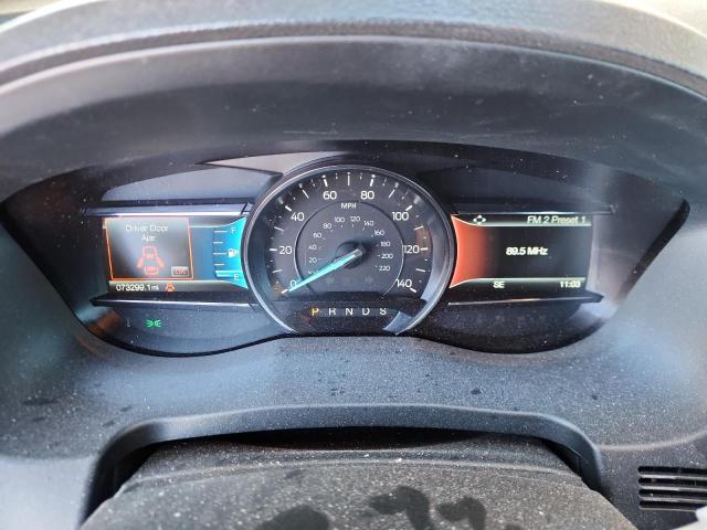 1FM5K7D85JGA88881 - 2018 FORD EXPLORER XLT Mavi foto 9