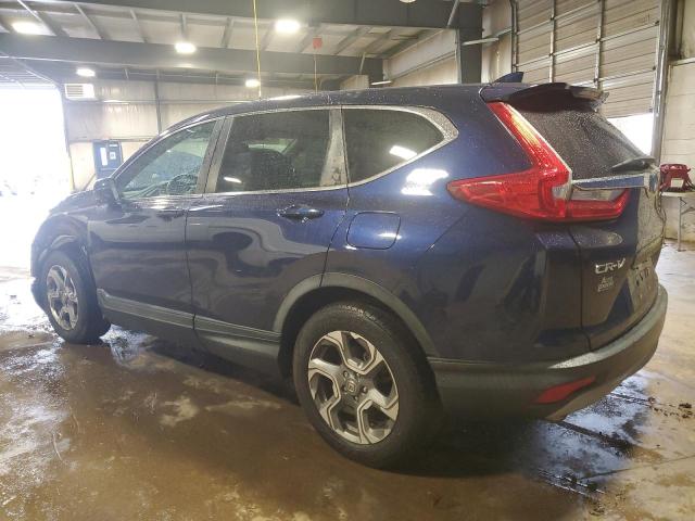 7FARW2H85JE066059 - 2018 HONDA CR-V EXL 蓝色 照片 2