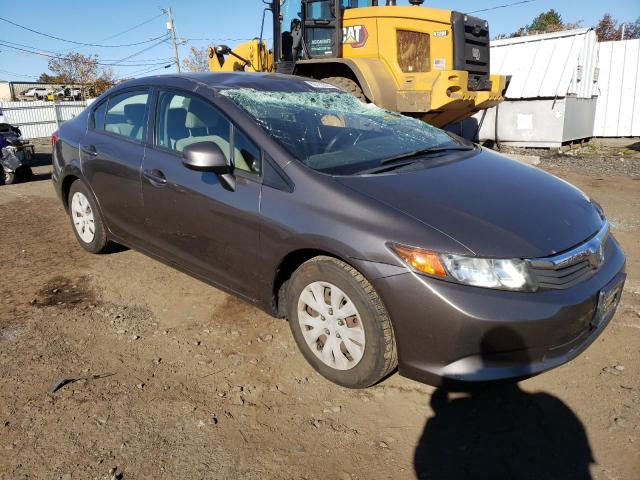 JHMFB2F57CS003214 - 2012 HONDA CIVIC LX 棕色 照片 4