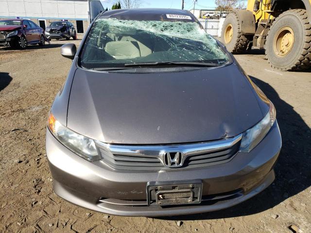 JHMFB2F57CS003214 - 2012 HONDA CIVIC LX 棕色 照片 5