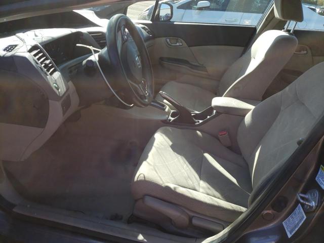 JHMFB2F57CS003214 - 2012 HONDA CIVIC LX 棕色 照片 7