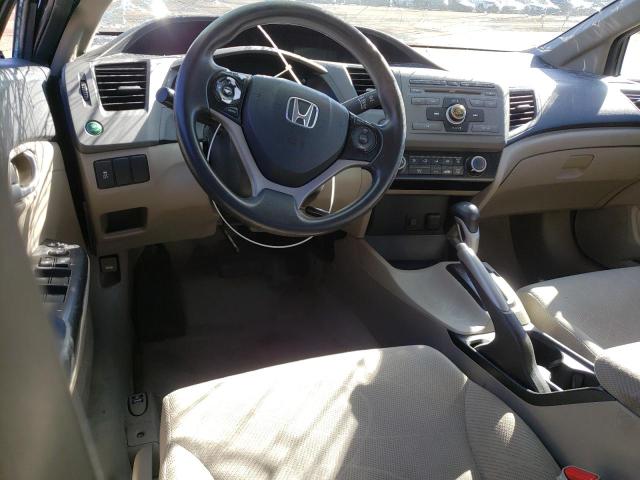 JHMFB2F57CS003214 - 2012 HONDA CIVIC LX 棕色 照片 8