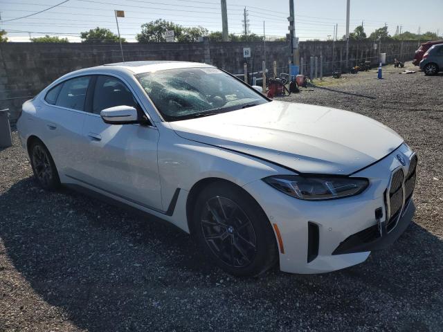 WBY43HD06SFT98640 - 2025 BMW I4 XDRIVE 40 WHITE photo 4