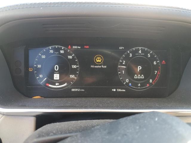 SALWR2SUXLA895337 - 2020 LAND ROVER RANGE ROVE HSE SILVER photo 9