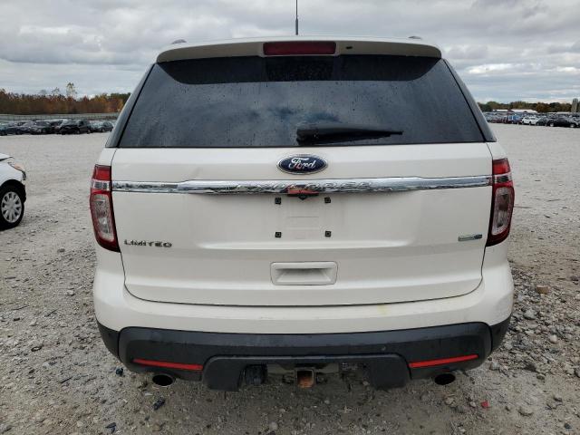 1FM5K8F87DGA17172 - 2013 FORD EXPLORER LIMITED Ақ фото 6