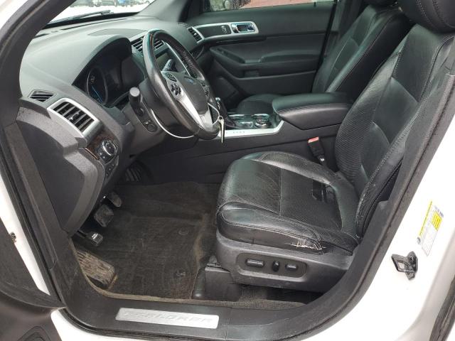 1FM5K8F87DGA17172 - 2013 FORD EXPLORER LIMITED Ақ фото 7
