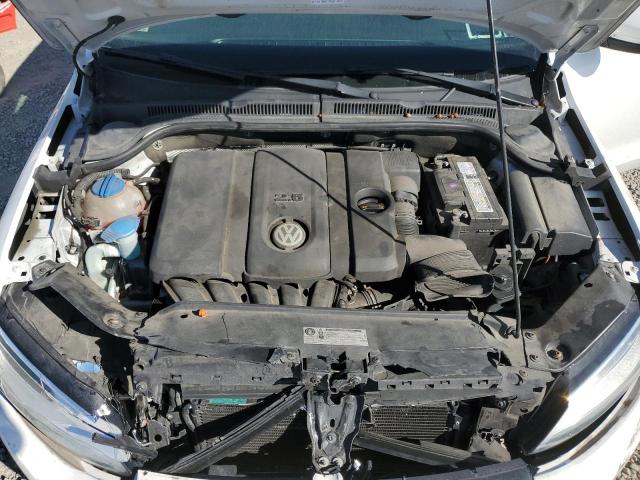 3VWBP7AJ8CM040880 - 2012 VOLKSWAGEN JETTA SE WHITE photo 11