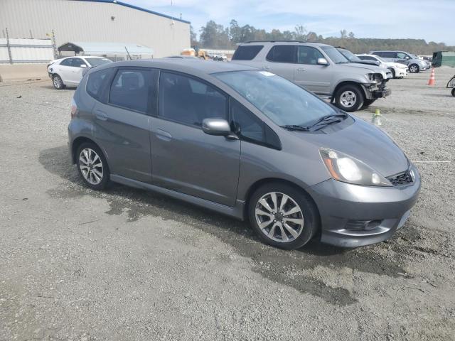 JHMGE8H59CC042005 - 2012 HONDA FIT SPORT GRAY photo 4