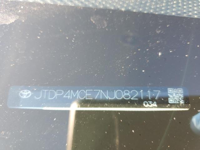 JTDP4MCE7NJ082117 - 2022 TOYOTA COROLLA SE WHITE photo 12