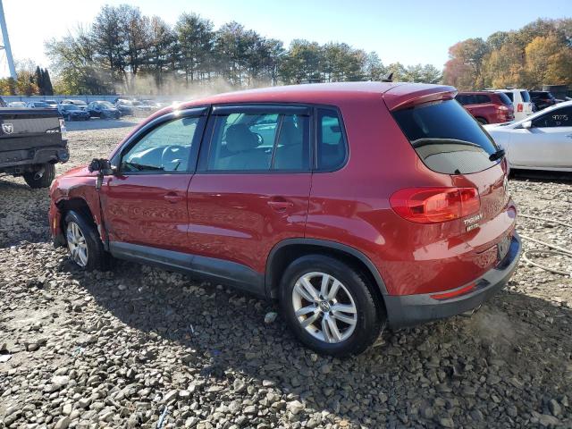 WVGAV7AXXCW005777 - 2012 VOLKSWAGEN TIGUAN S RED photo 2