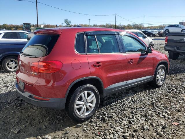 WVGAV7AXXCW005777 - 2012 VOLKSWAGEN TIGUAN S RED photo 3