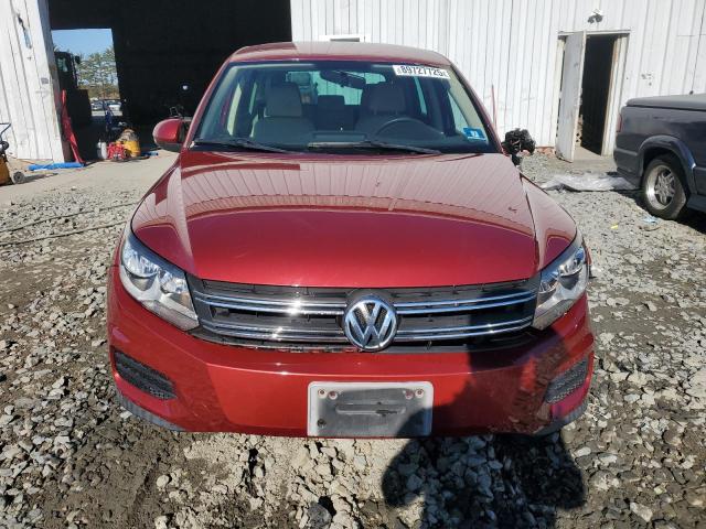 WVGAV7AXXCW005777 - 2012 VOLKSWAGEN TIGUAN S RED photo 5