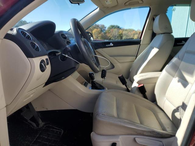 WVGAV7AXXCW005777 - 2012 VOLKSWAGEN TIGUAN S RED photo 7