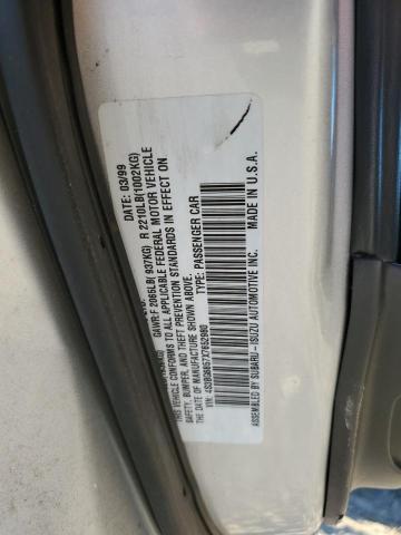 4S3BG6857X7652980 - 1999 SUBARU LEGACY OUTBACK 银色 照片 13