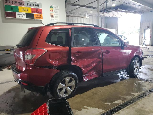 JF2SJAEC8EH504014 - 2014 SUBARU FORESTER 2.5I PREMIUM 勃艮第红 照片 3