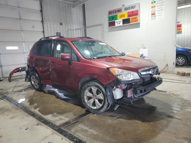 JF2SJAEC8EH504014 - 2014 SUBARU FORESTER 2.5I PREMIUM 勃艮第红 照片 4