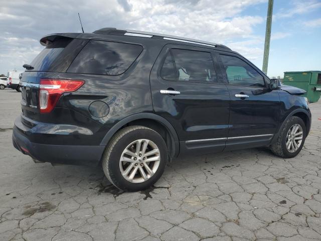 1FM5K7D81FGA91736 - 2015 FORD EXPLORER XLT BLACK photo 3