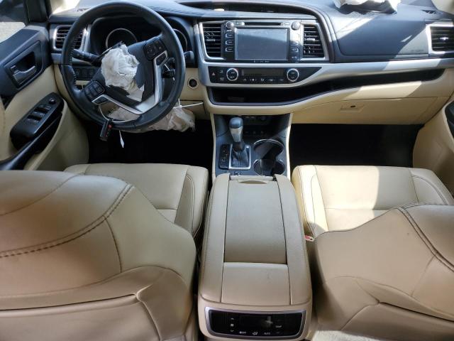 5TDJZRFH1KS991009 - 2019 TOYOTA HIGHLANDER SE ბურგუნდია ფოტო 8