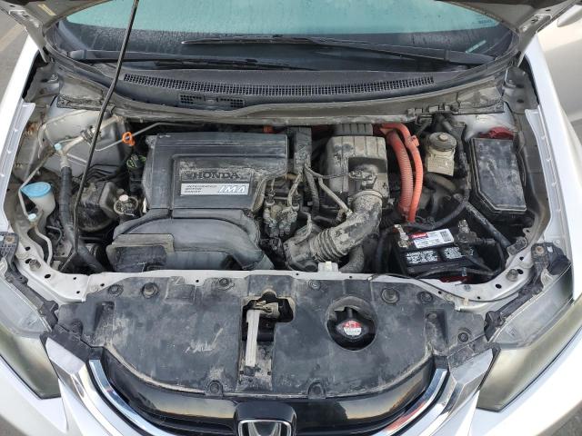 19XFB4F27DE001566 - 2013 HONDA CIVIC HYBRID 银色 照片 11