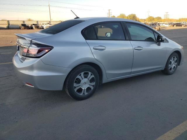 19XFB4F27DE001566 - 2013 HONDA CIVIC HYBRID 银色 照片 3