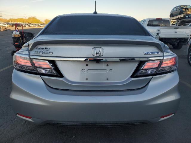 19XFB4F27DE001566 - 2013 HONDA CIVIC HYBRID 银色 照片 6