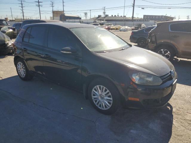 WVWDB7AJ9AW386251 - 2010 VOLKSWAGEN GOLF BLACK photo 4