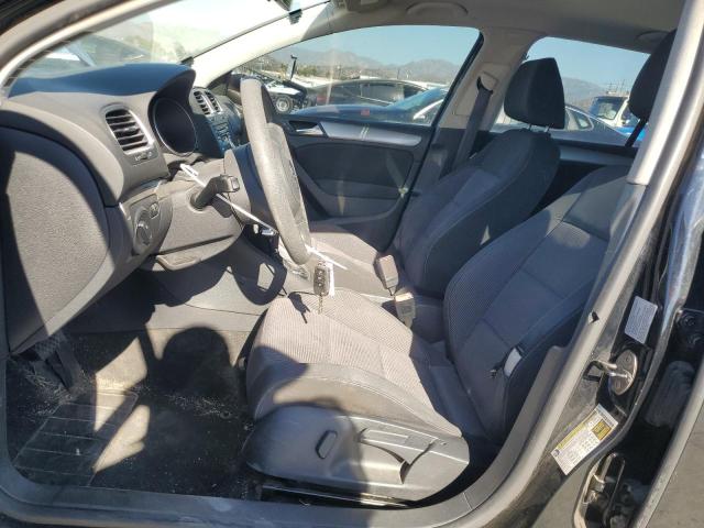 WVWDB7AJ9AW386251 - 2010 VOLKSWAGEN GOLF BLACK photo 7