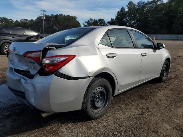 5YFBURHE9GP432619 - 2016 TOYOTA COROLLA L SILVER photo 3