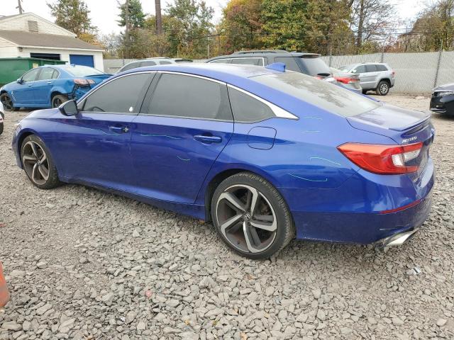 1HGCV1F36KA008463 - 2019 HONDA ACCORD SPORT Mavi fotoğraf 2