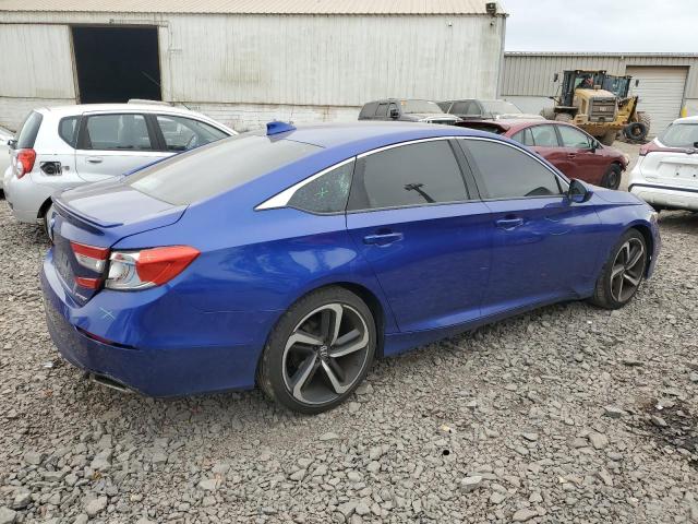 1HGCV1F36KA008463 - 2019 HONDA ACCORD SPORT Mavi fotoğraf 3