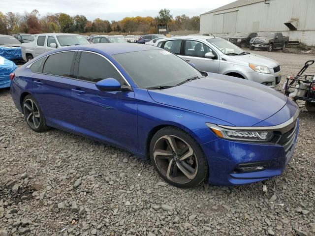 1HGCV1F36KA008463 - 2019 HONDA ACCORD SPORT Mavi fotoğraf 4