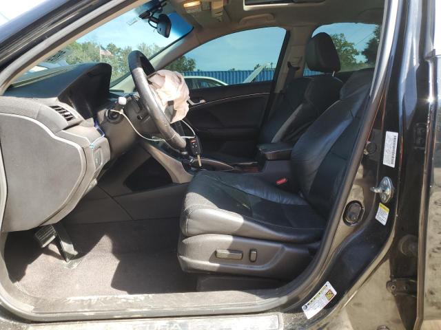 JH4CU2F61BC000873 - 2011 ACURA TSX BLACK photo 7