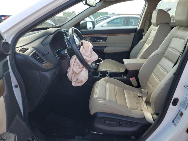 5J6RW2H8XKL016861 - 2019 HONDA CR-V EXL Weiß Foto 7