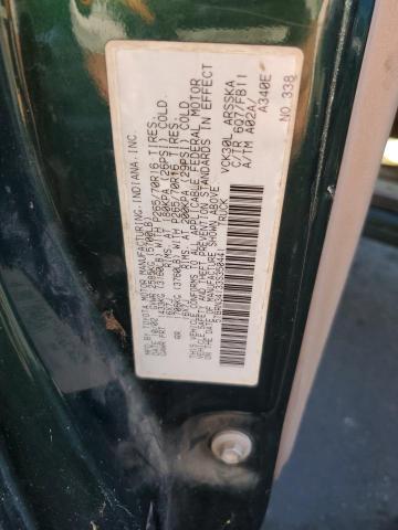 5TBRN34133S350441 - 2003 TOYOTA TUNDRA ACCESS CAB SR5 GREEN photo 12