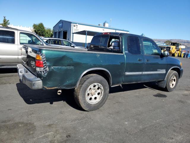 5TBRN34133S350441 - 2003 TOYOTA TUNDRA ACCESS CAB SR5 GREEN photo 3
