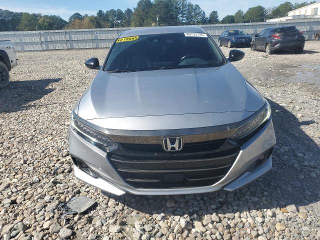 1HGCV1F39NA050033 - 2022 HONDA ACCORD SPORT SILVER photo 5