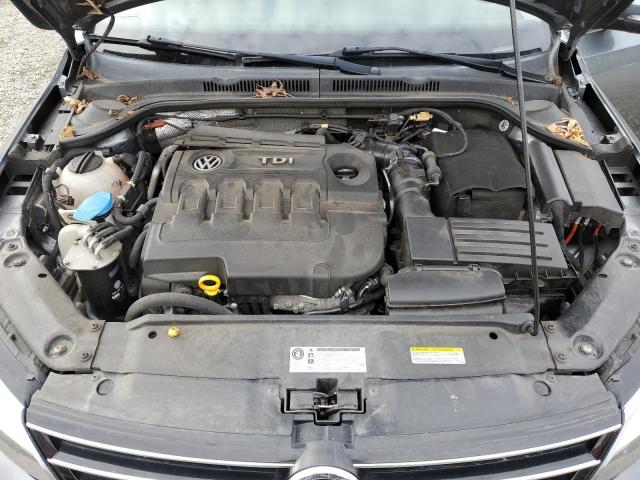 3VWLA7AJ9FM255761 - 2015 VOLKSWAGEN JETTA TDI 灰色 照片 11