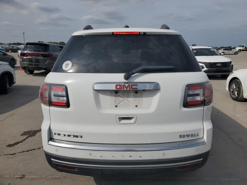 1GKKRRKD0GJ293250 - 2016 GMC ACADIA SLT-1 WHITE photo 6