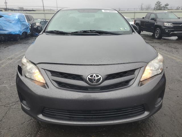 2T1BU4EE0BC713191 - 2011 TOYOTA COROLLA BASE GRAY photo 5