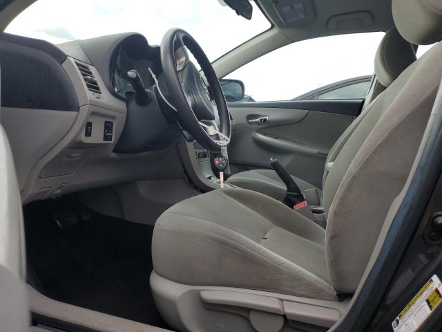 2T1BU4EE0BC713191 - 2011 TOYOTA COROLLA BASE GRAY photo 7