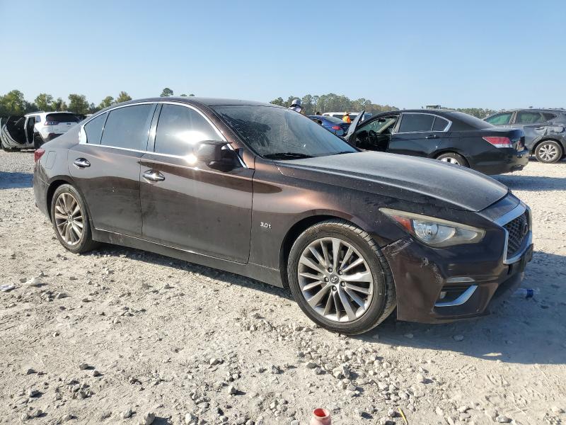 JN1EV7AP5JM356047 - 2018 INFINITI Q50 LUXE 棕色 照片 4