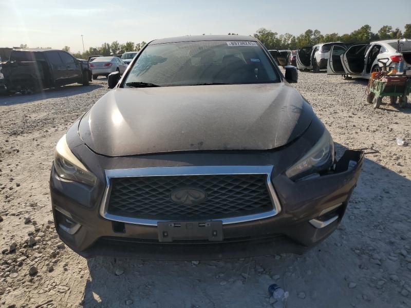 JN1EV7AP5JM356047 - 2018 INFINITI Q50 LUXE 棕色 照片 5