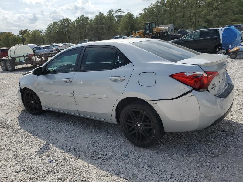 2T1BURHE7HC781957 - 2017 TOYOTA COROLLA L SILVER photo 2