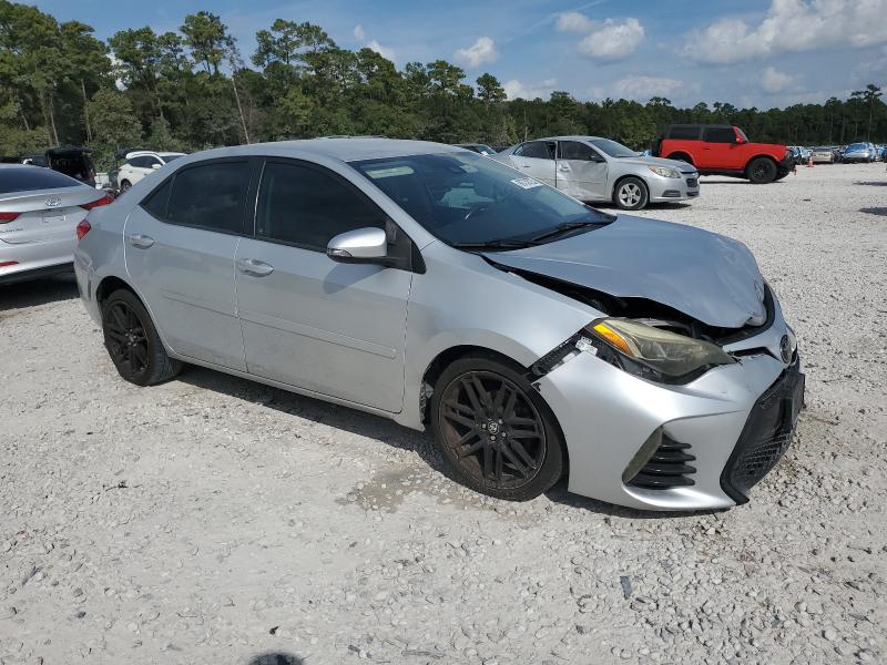 2T1BURHE7HC781957 - 2017 TOYOTA COROLLA L SILVER photo 4